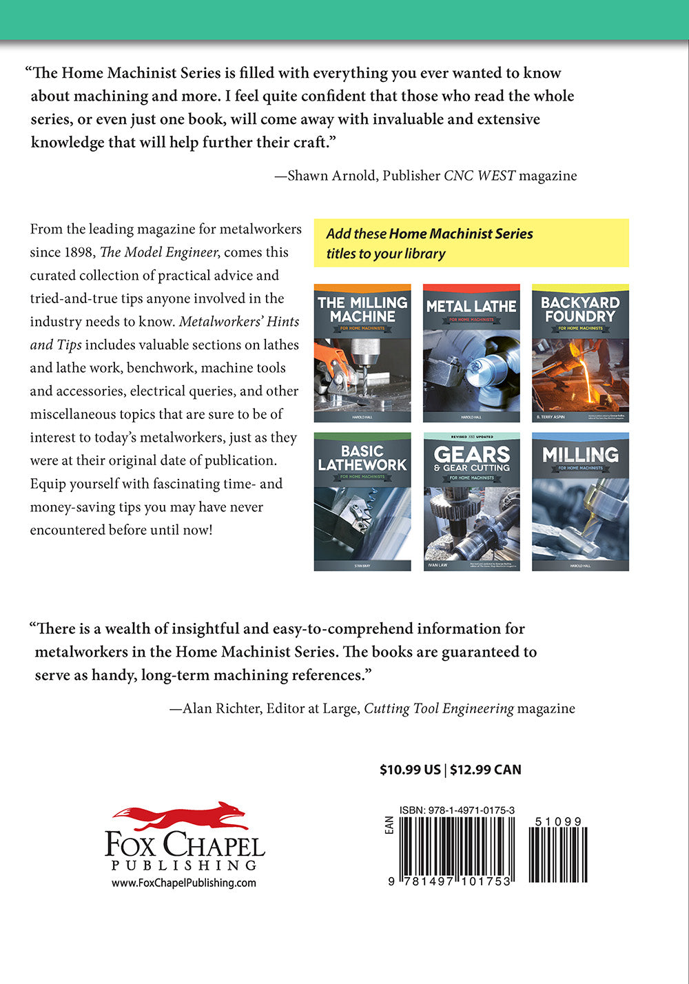 Metalworkers' Hints and Tips for Home Machinists