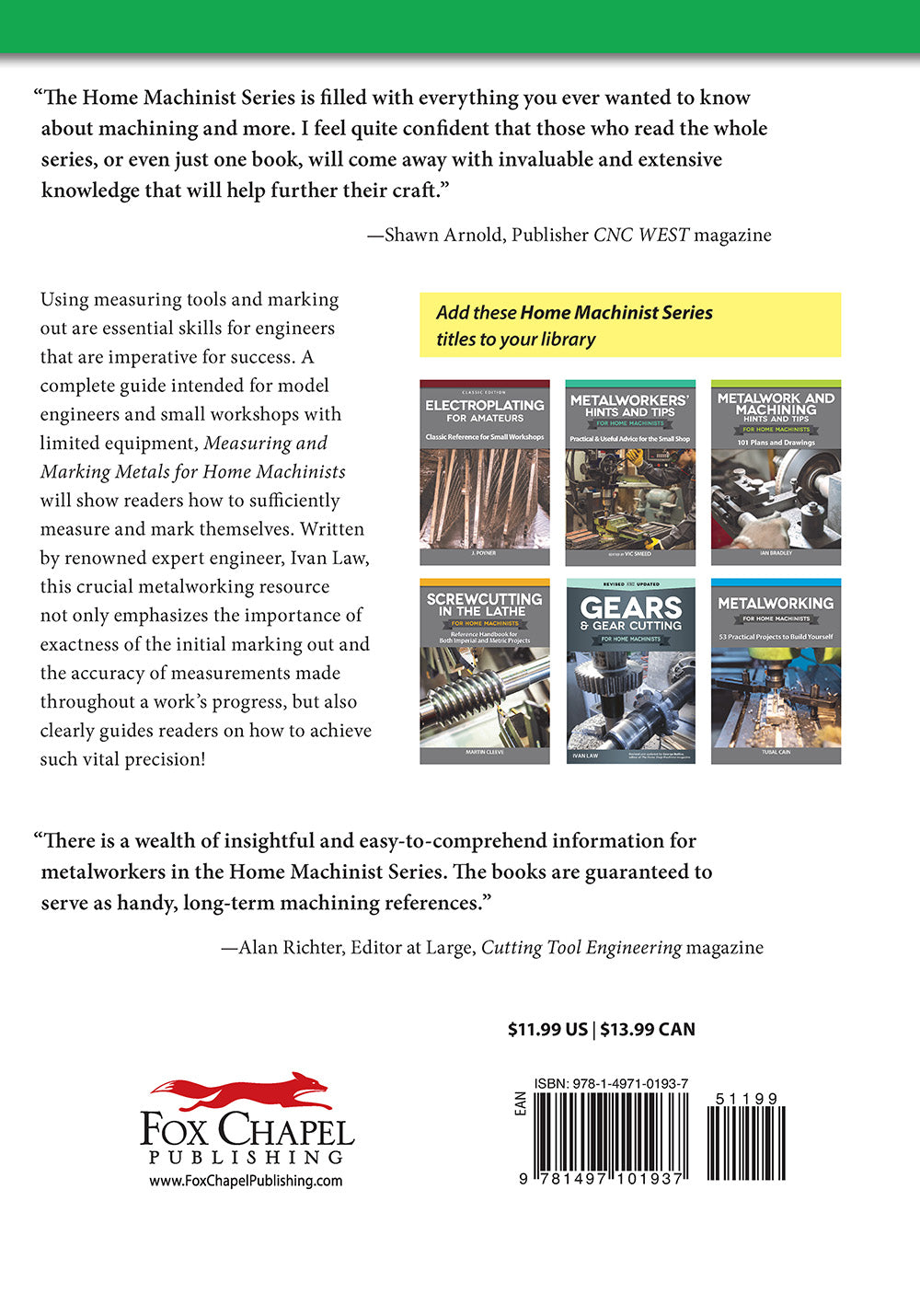 Measuring and Marking Metals for Home Machinists