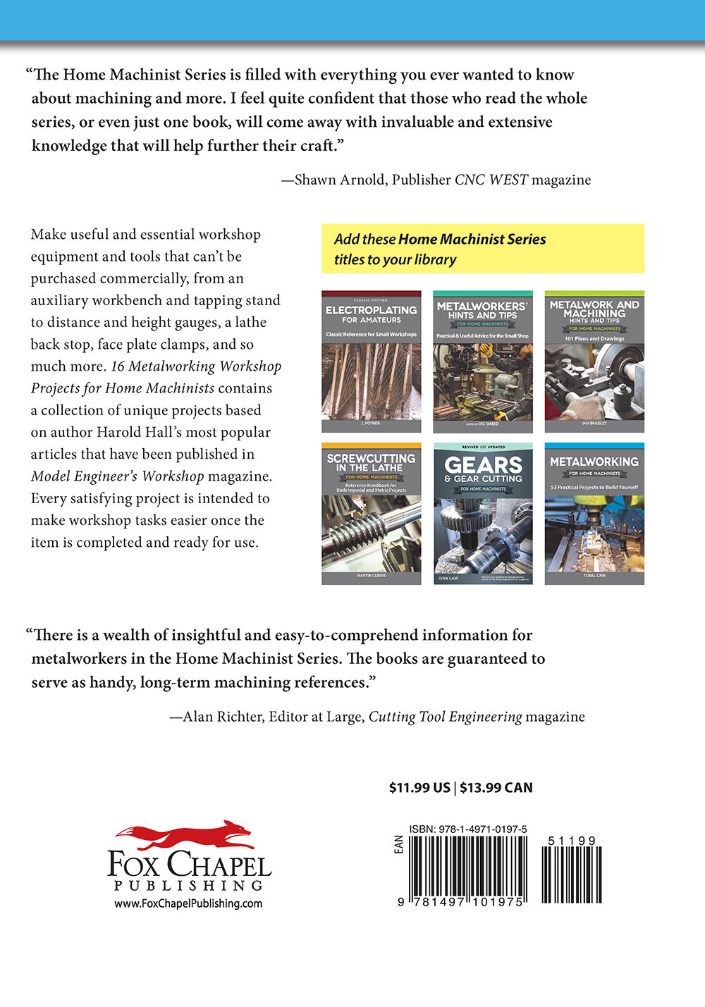 16 Metalworking Workshop Projects for Home Machinists