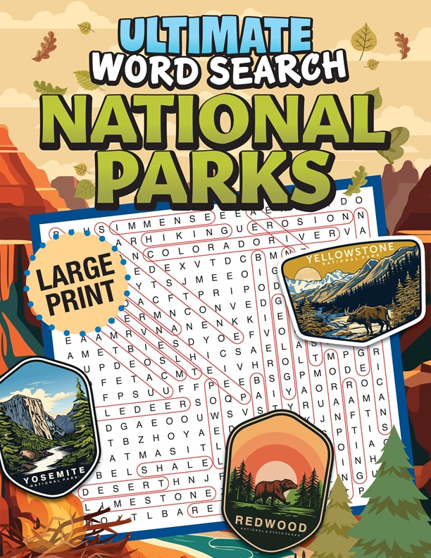 Ultimate Word Search National Parks