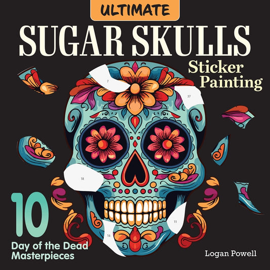 Ultimate Sugar Skulls Sticker Painting