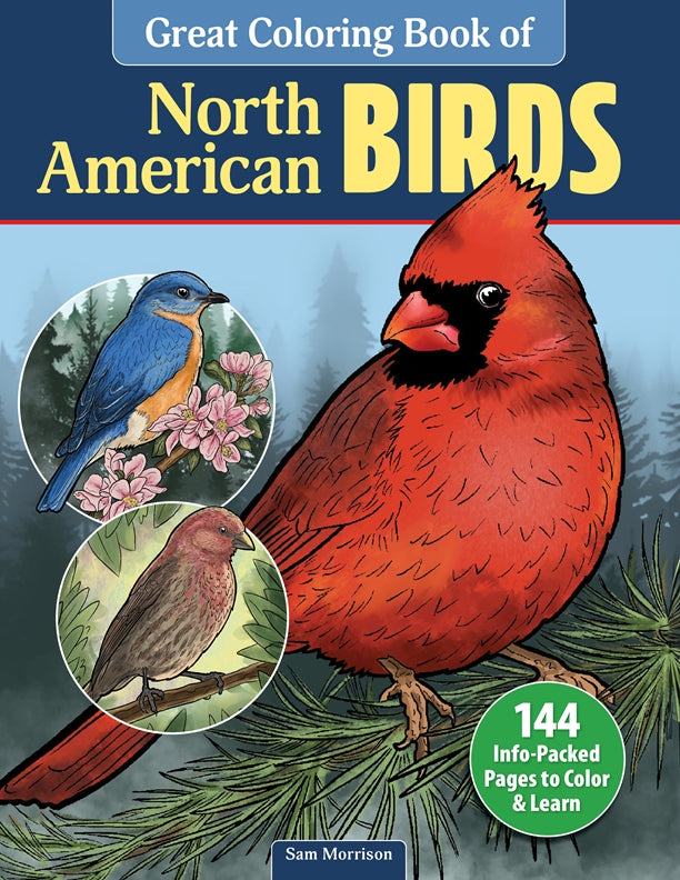 Great Coloring Book of North American Birds