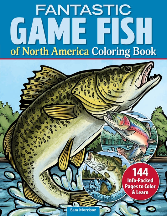 Fantastic Game Fish of North America Coloring Book