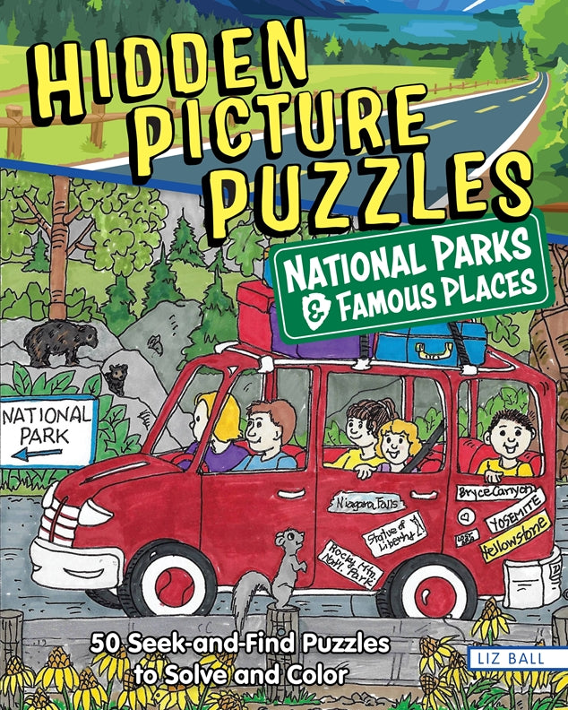 Hidden Picture Puzzles National Parks & Famous Places
