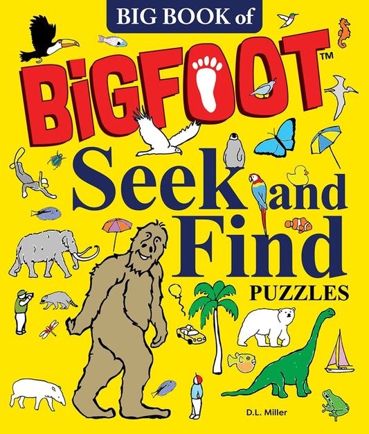 Big Book of BigFoot Seek and Find Puzzles