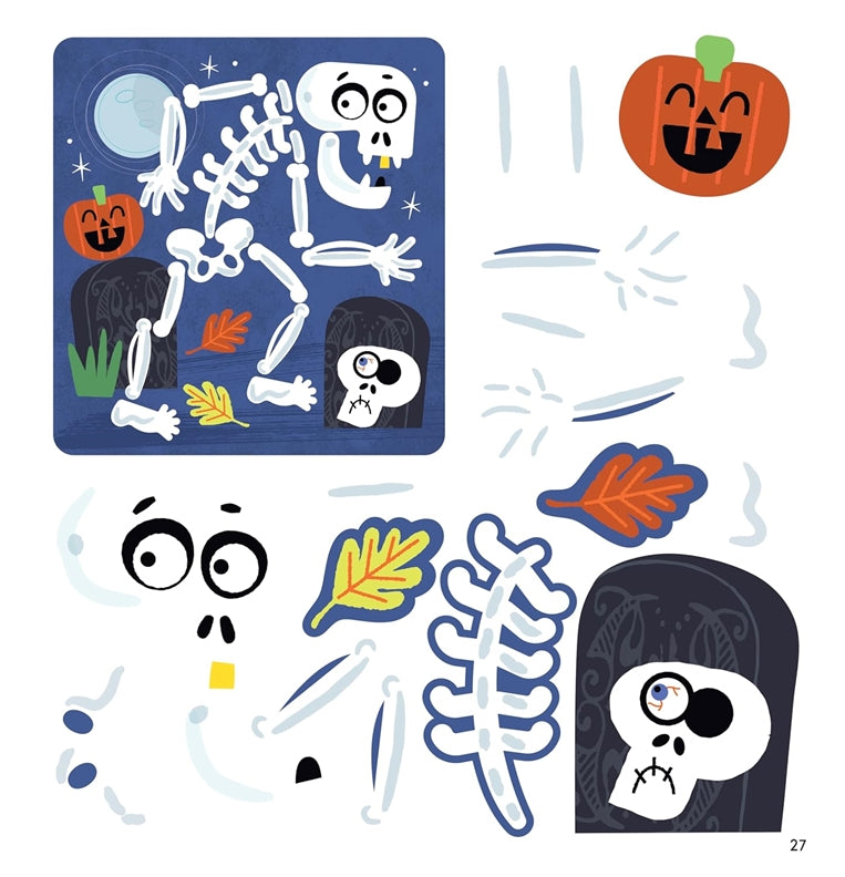 First Fun Sticker Painting: Halloween