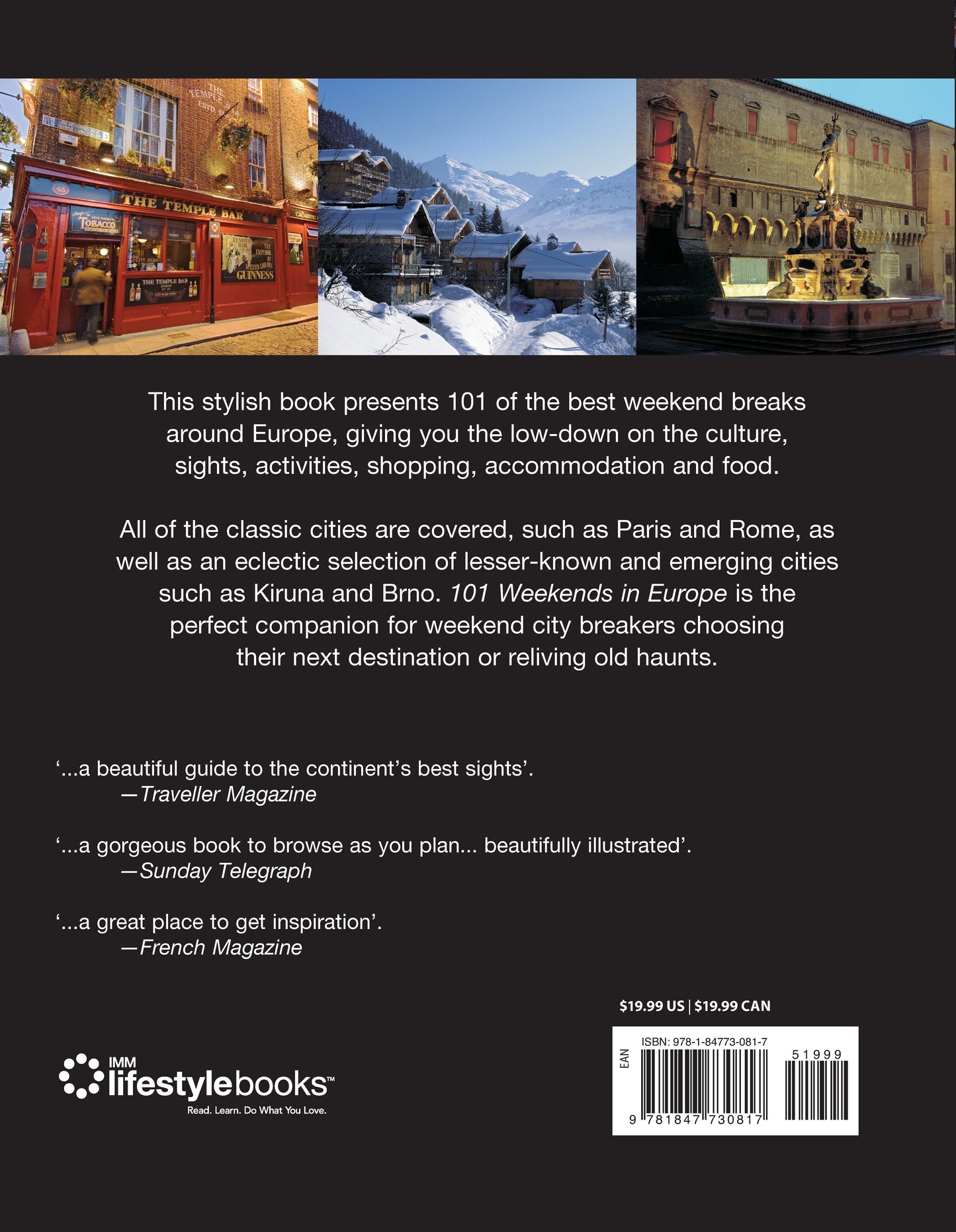 101 Weekends in Europe