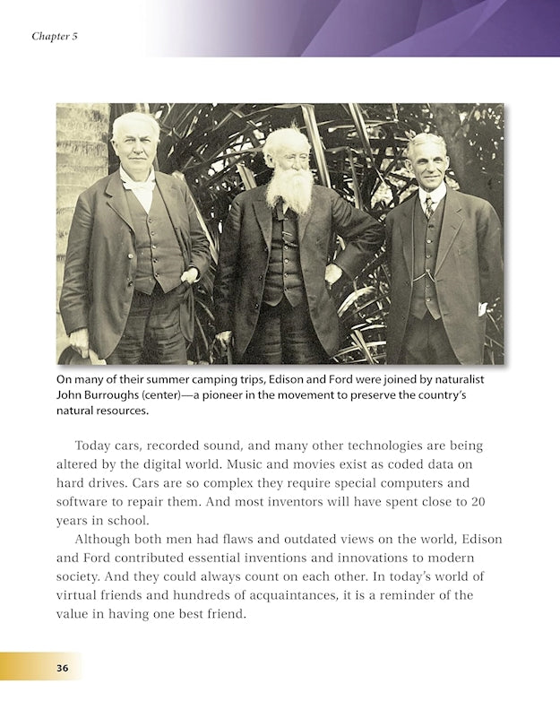 Famous Friends: Henry Ford and Thomas Edison (SC)
