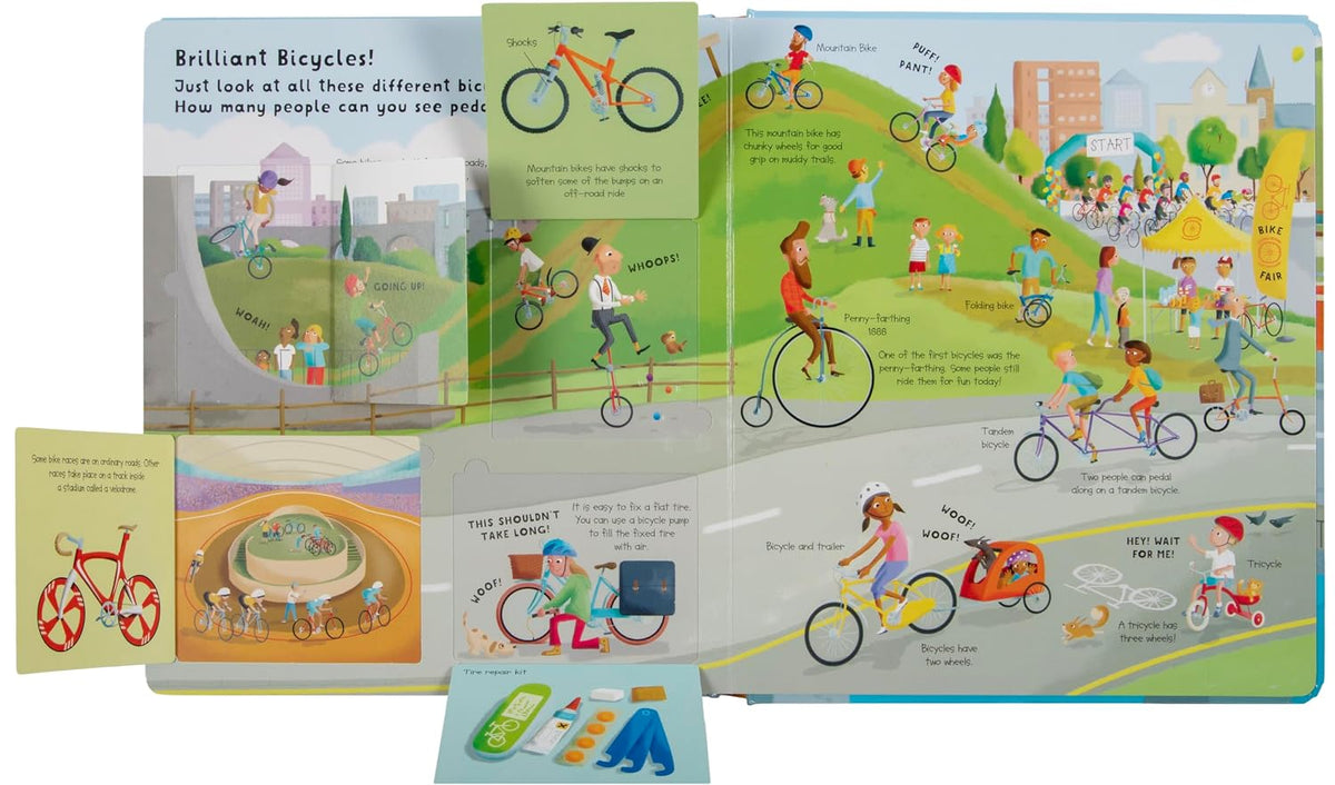 Lift the Flap: Discovery! Things That Go!