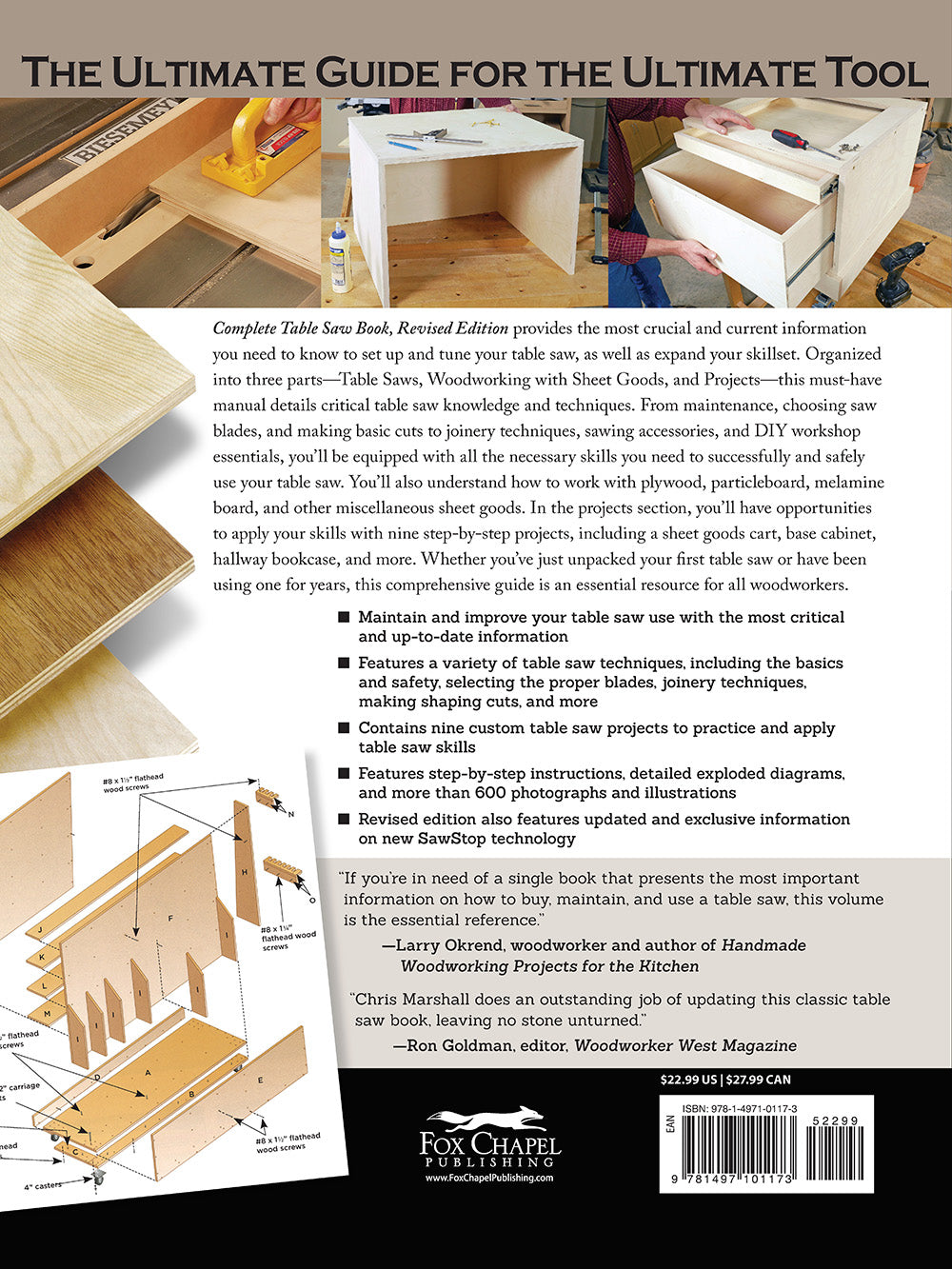 Complete Table Saw Book, Revised Edition