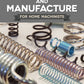 Spring Design and Manufacture for Home Machinists