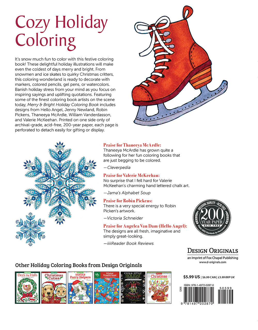Merry & Bright Holiday Coloring Book