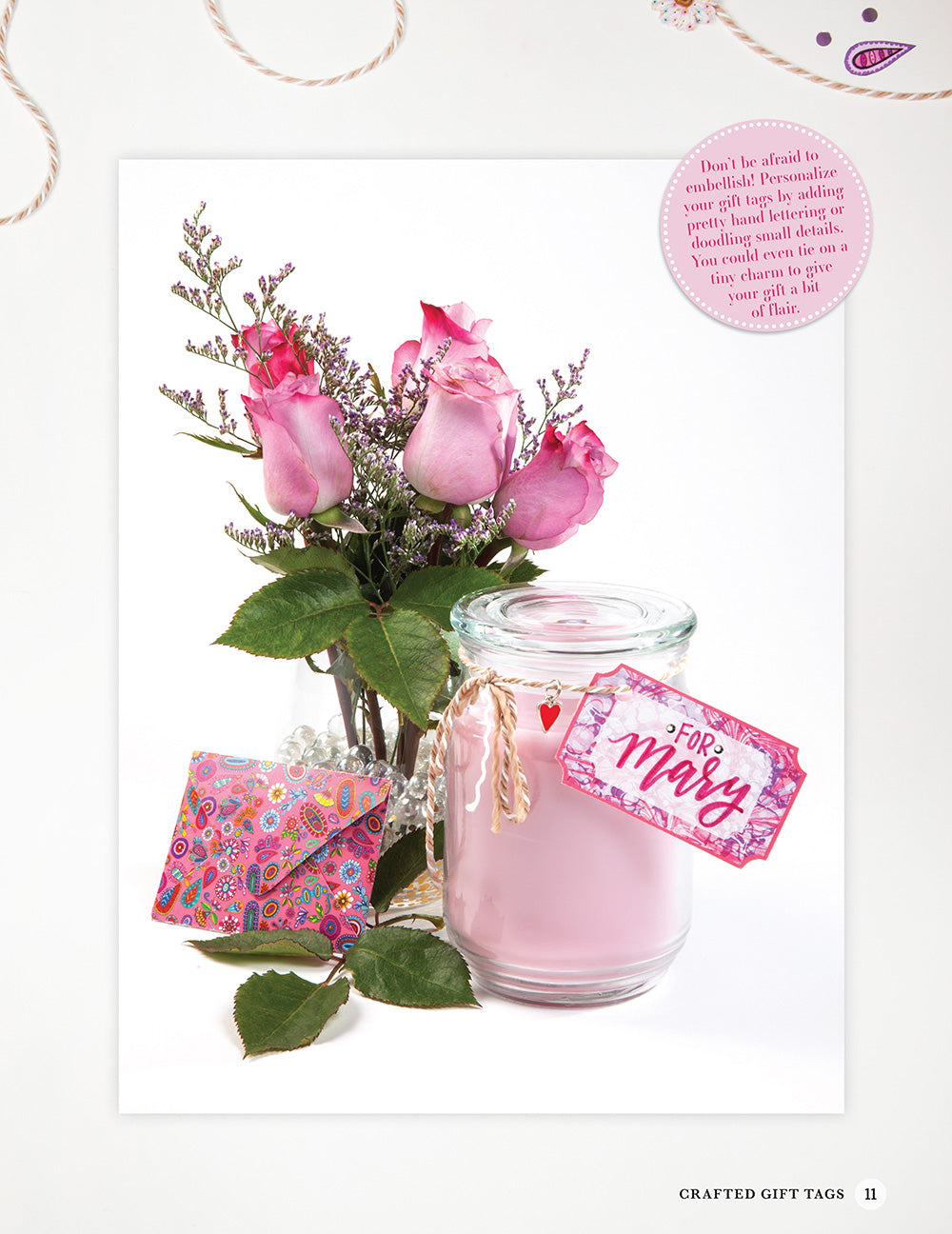 Hello Angel Floral Papercrafting