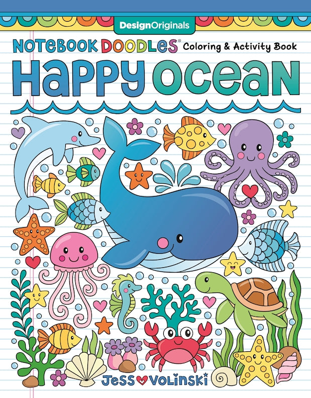 Notebook Doodles Happy Ocean