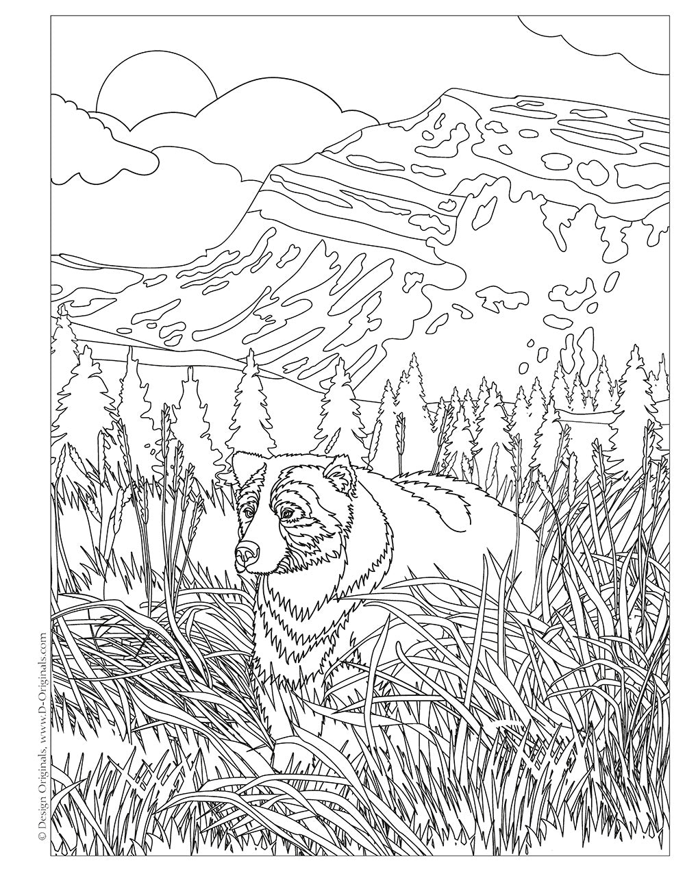 America the Beautiful Coloring Book