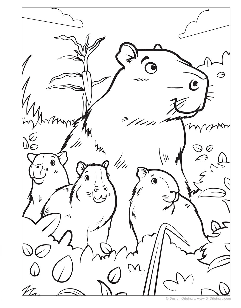 Great Amazon & Rainforest Coloring Book (with stickers)