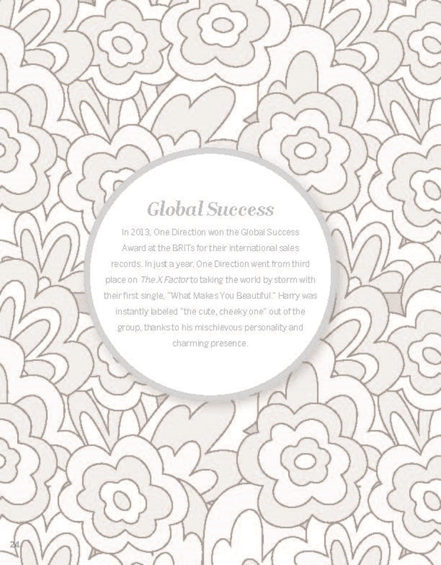 Super Fabulous Harry Styles Coloring & Activity Book