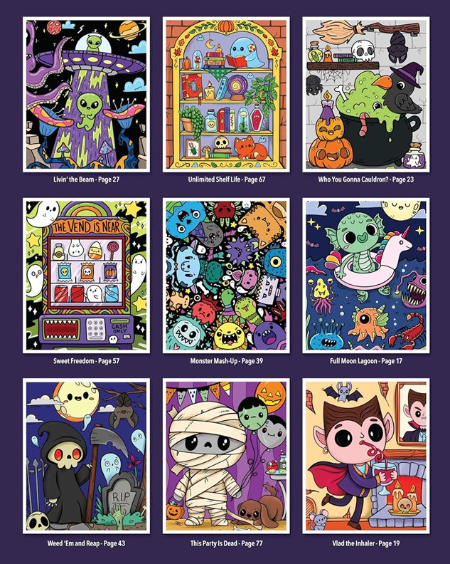 Hauntingly Happy Coloring