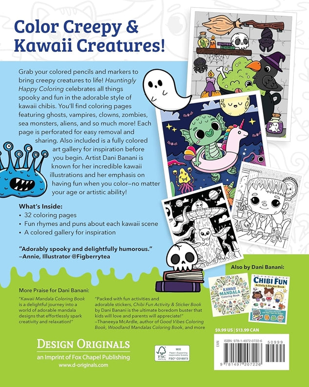 Hauntingly Happy Coloring