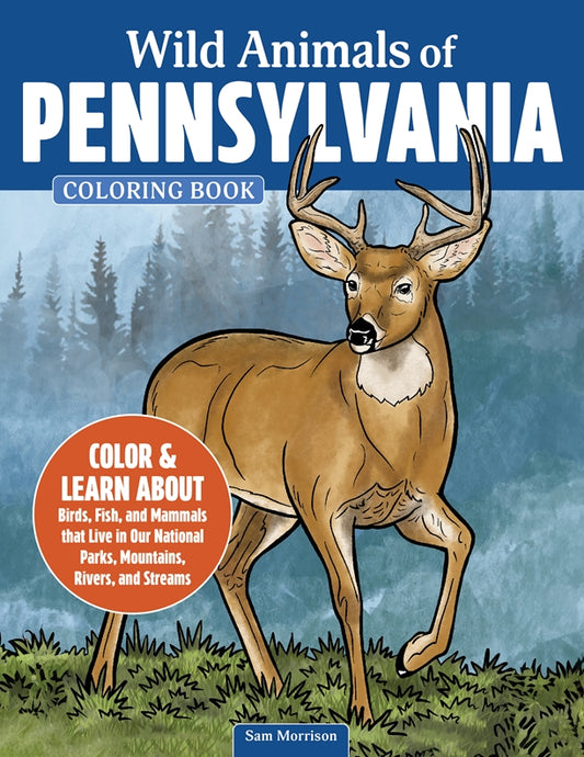 Wild Animals of Pennsylvania Coloring Book
