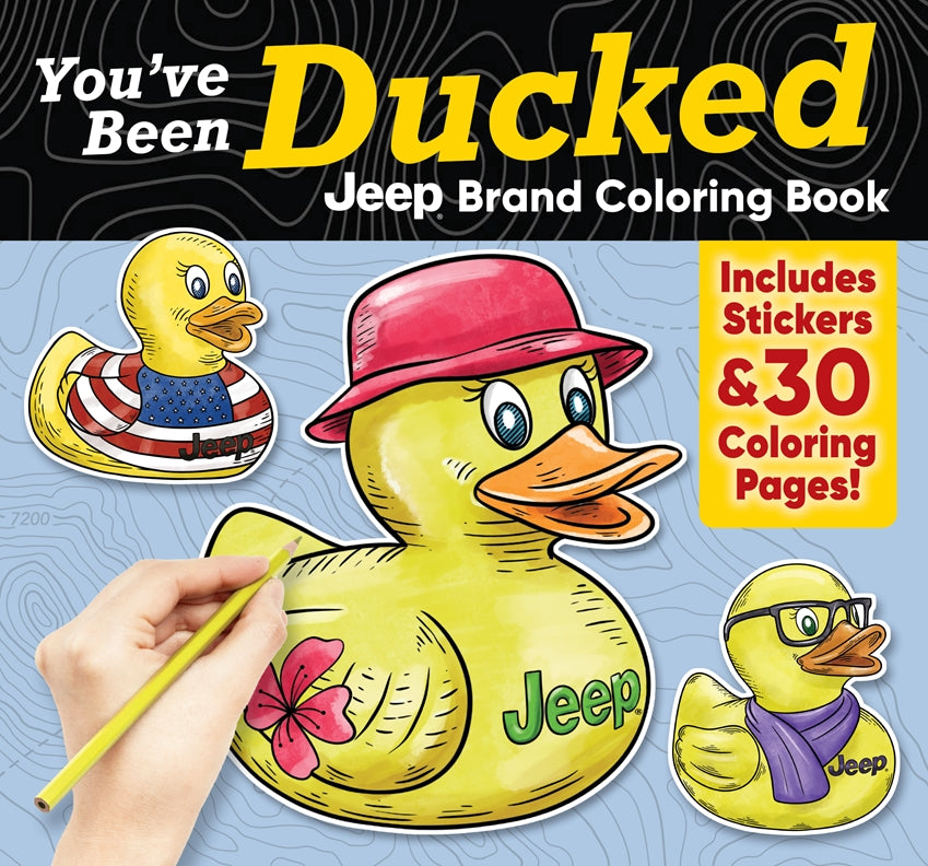 You've Been Ducked Jeep® Brand Coloring Book
