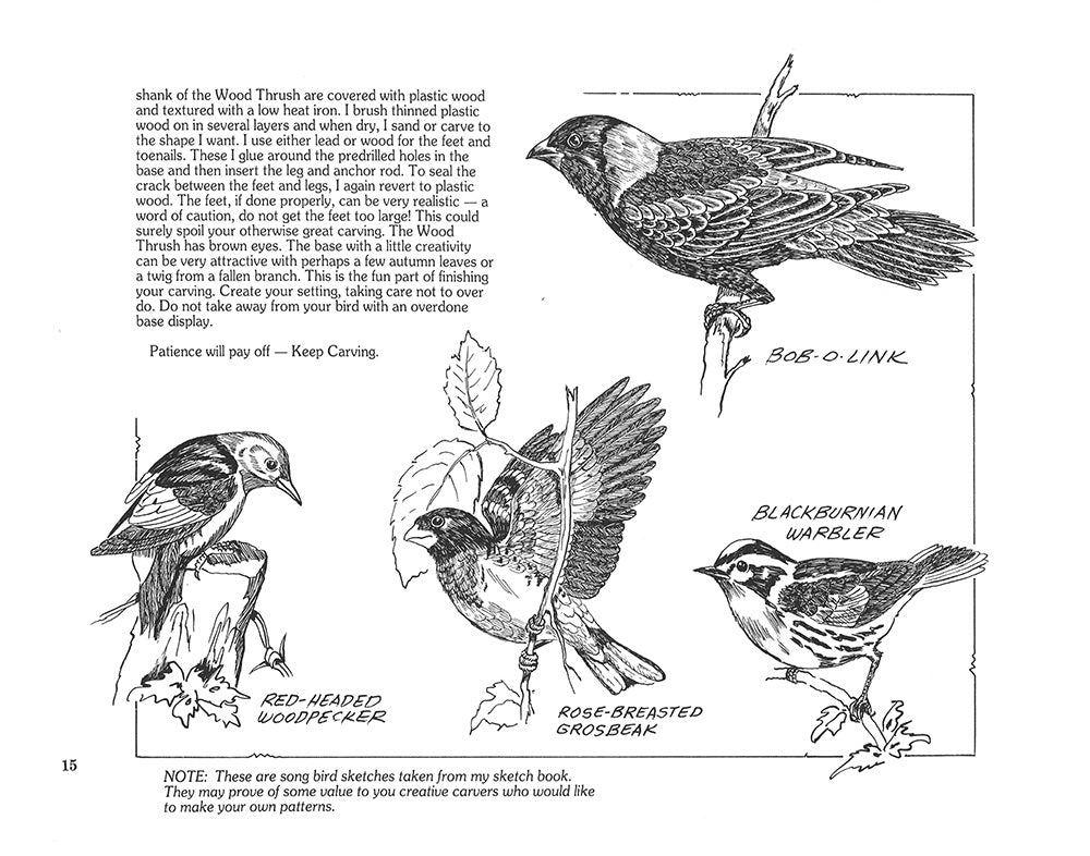 Realism in Wood #2 Birds & Animals