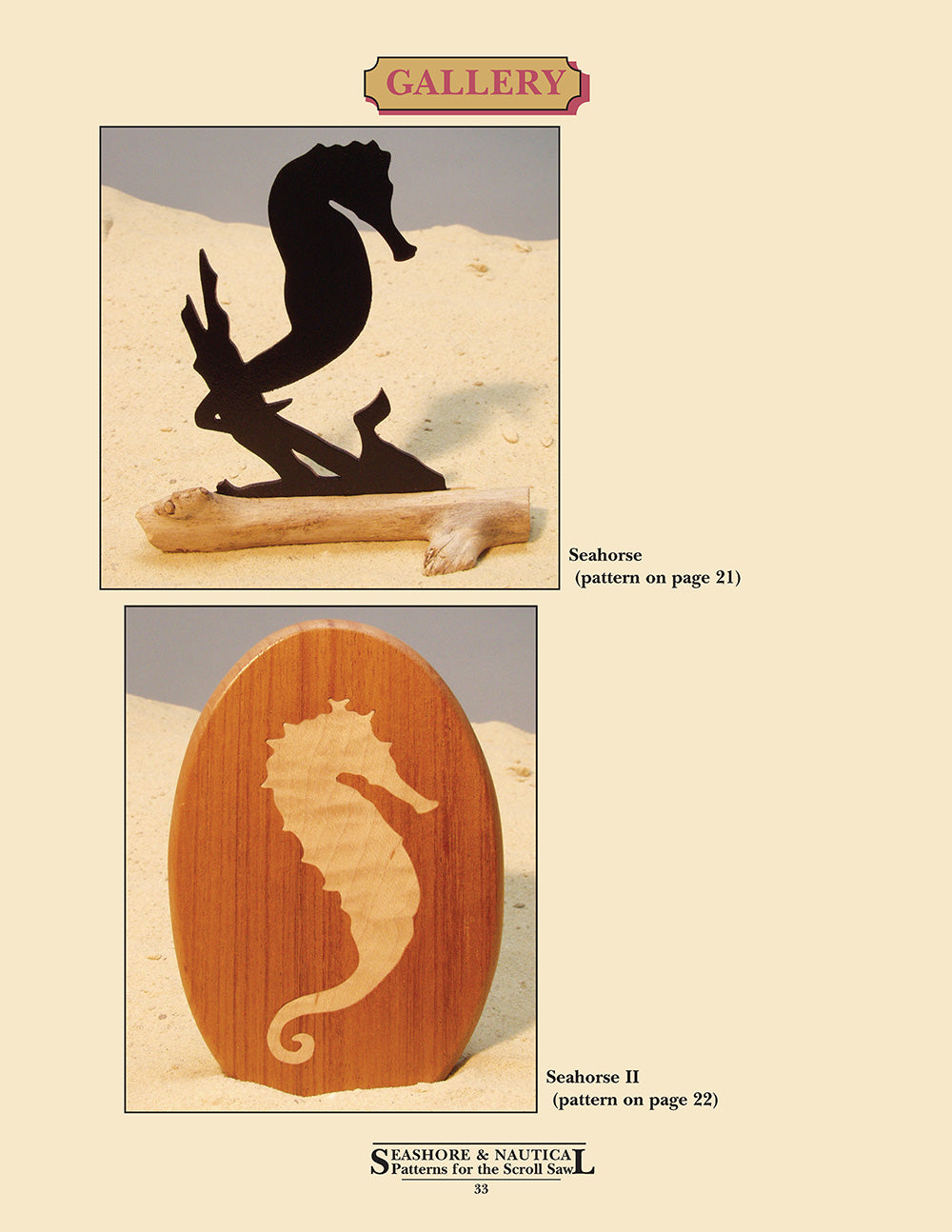 Seashore and Nautical Patterns for the Scroll Saw
