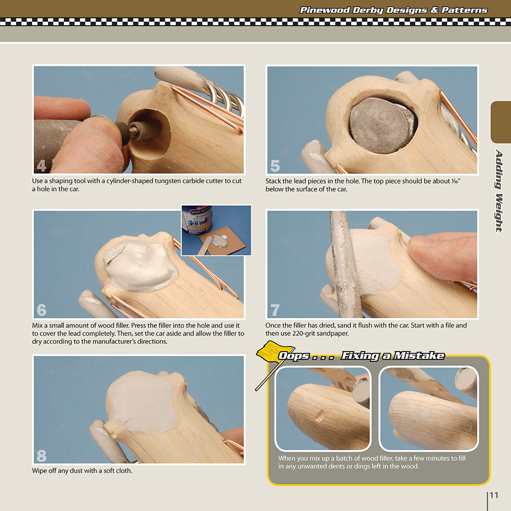 Pinewood Derby Designs & Patterns