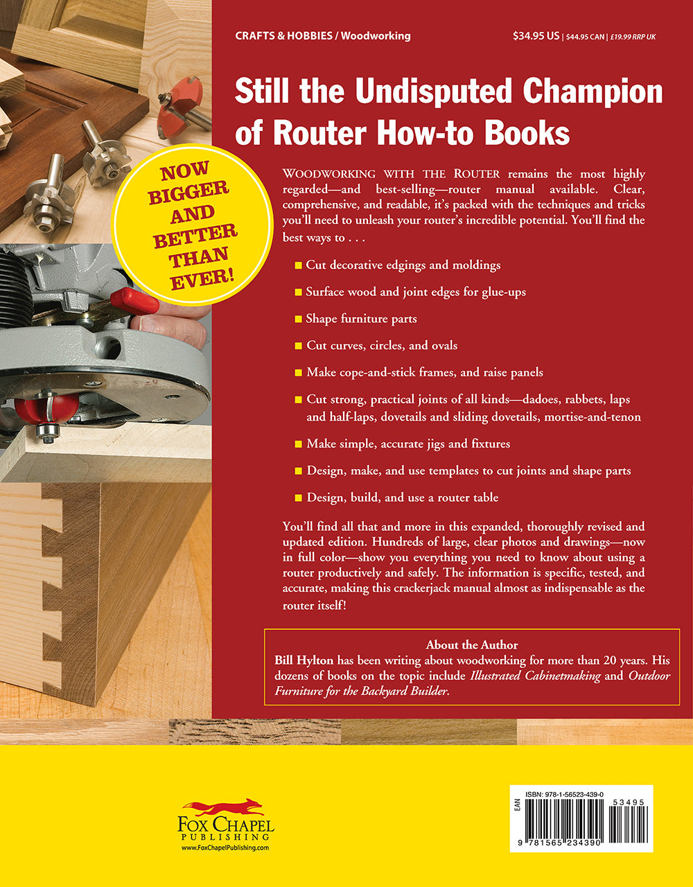 Woodworking with the Router Hardcover