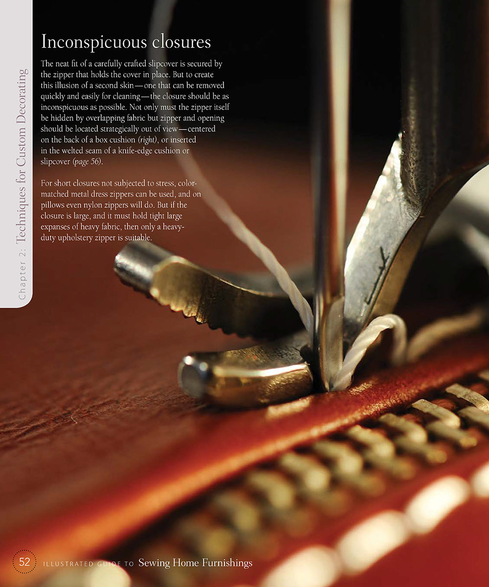 Illustrated Guide to Sewing Home Furnishings