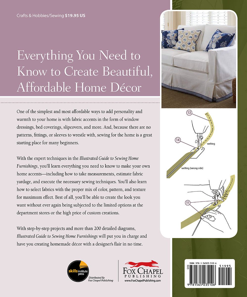 Illustrated Guide to Sewing Home Furnishings