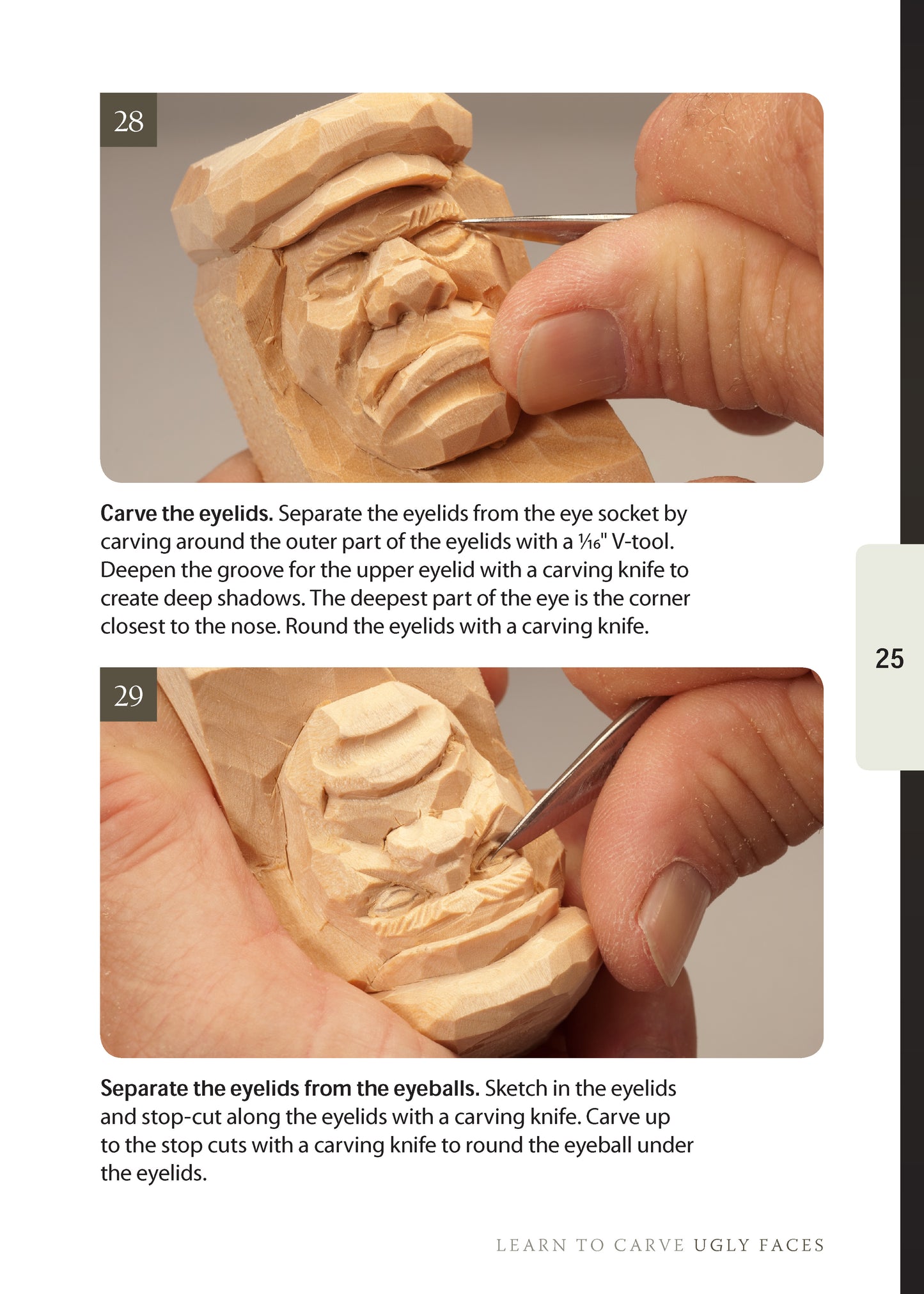 Learn to Carve Ugly Faces (Booklet)