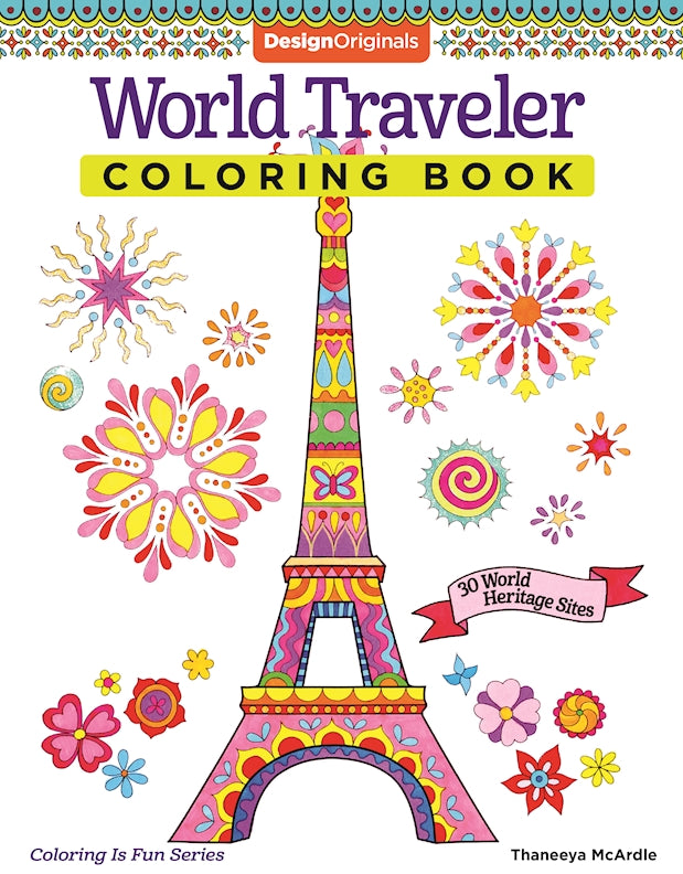 World Traveler Coloring Book