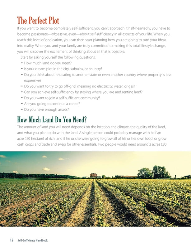 Self-Sufficiency Handbook
