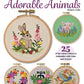 Embroidering Animals with Color and Texture