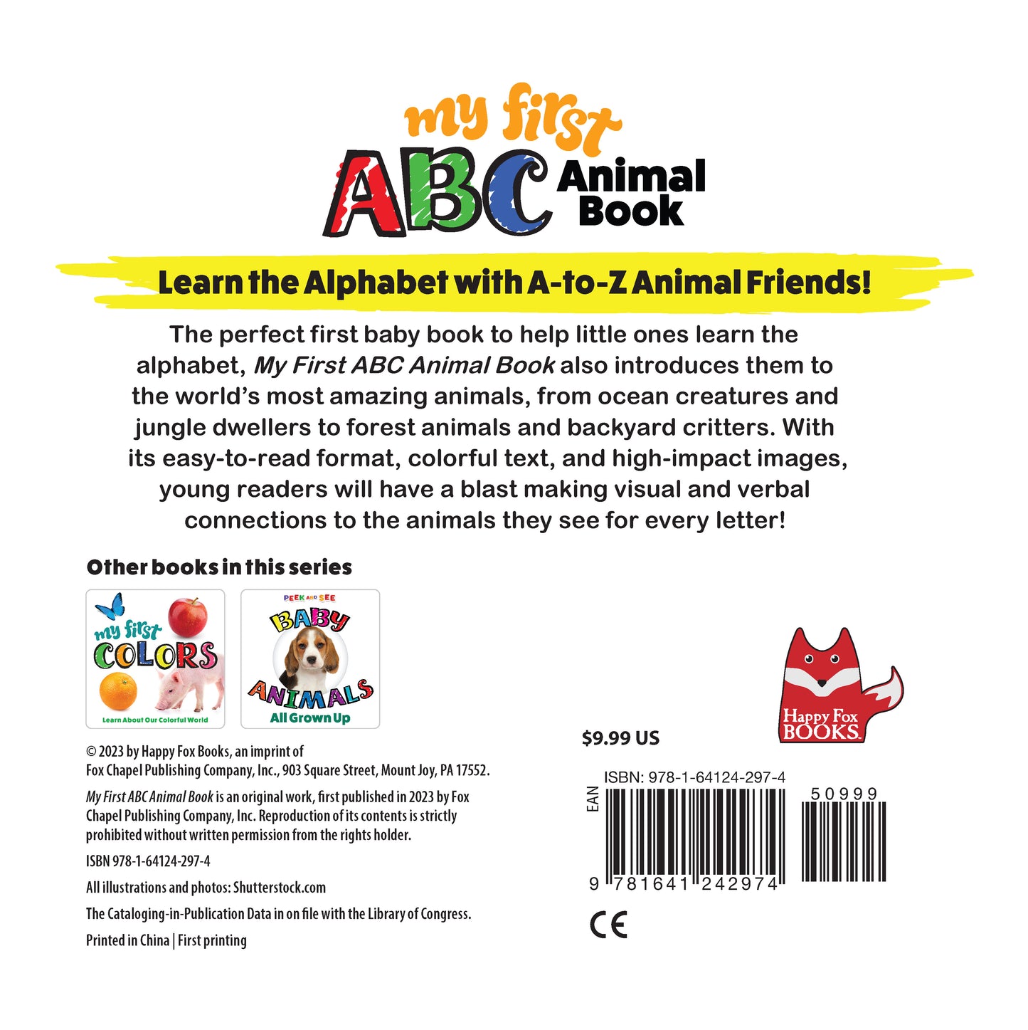 My First ABC Animal Book