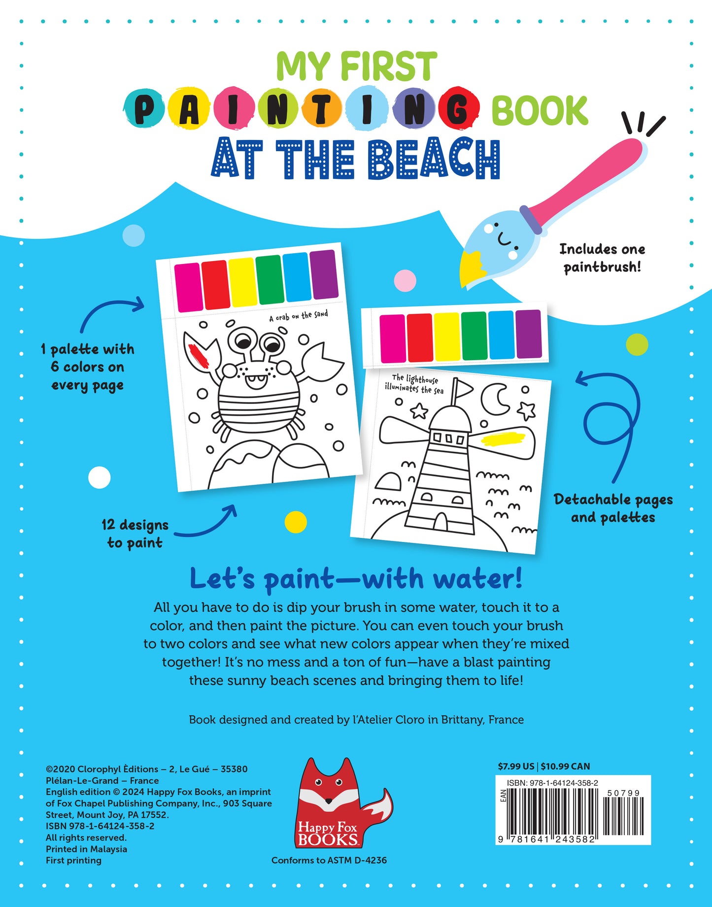 My First Painting Book: At the Beach