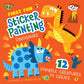 First Fun Sticker Painting: Dinosaurs