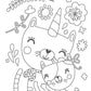 Silly Caticorns Coloring Book