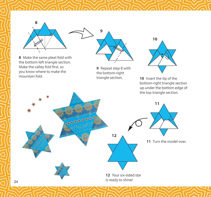 Simple Origami Tear and Fold