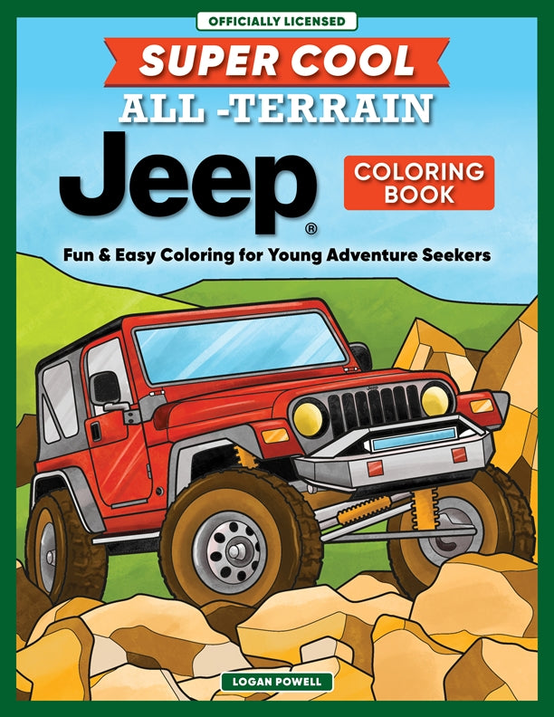 Super Cool All-Terrain Jeep® Coloring Book