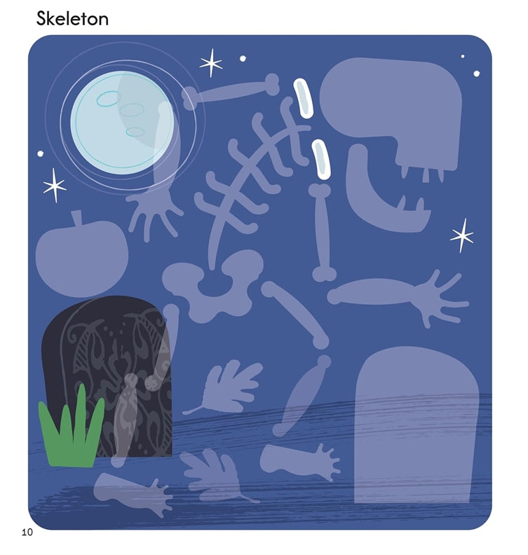 First Fun Sticker Painting: Halloween