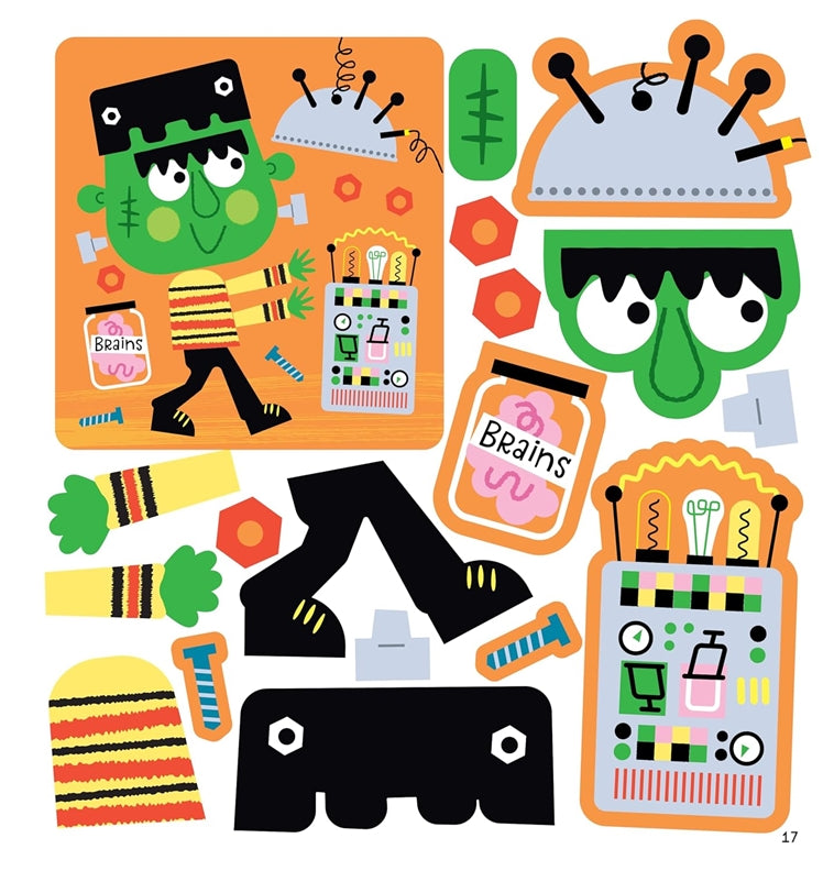 First Fun Sticker Painting: Halloween