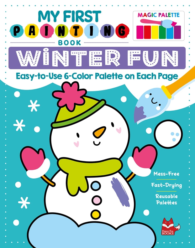 My First Painting Book: Winter Fun