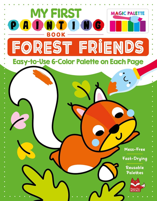 My First Painting Book: Forest Friends