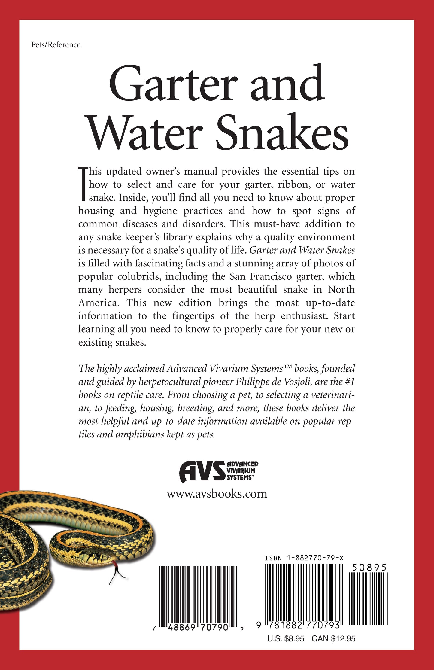 Garter Snakes and Water Snakes