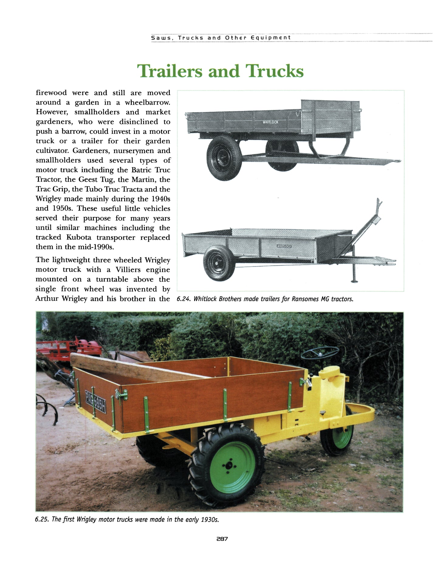 Seventy Years of Garden Machinery
