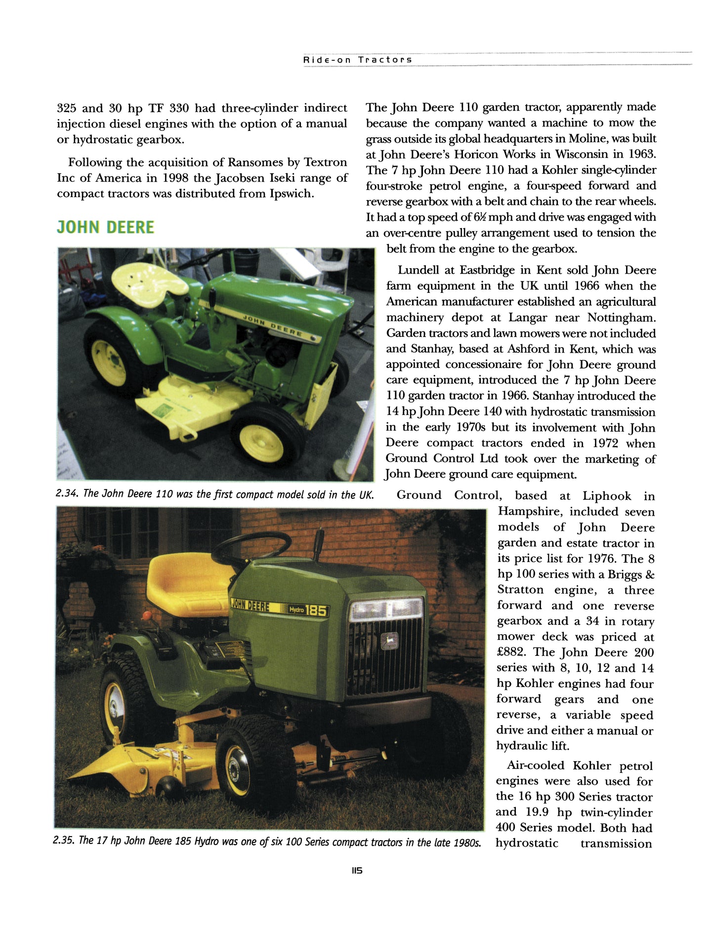 Seventy Years of Garden Machinery