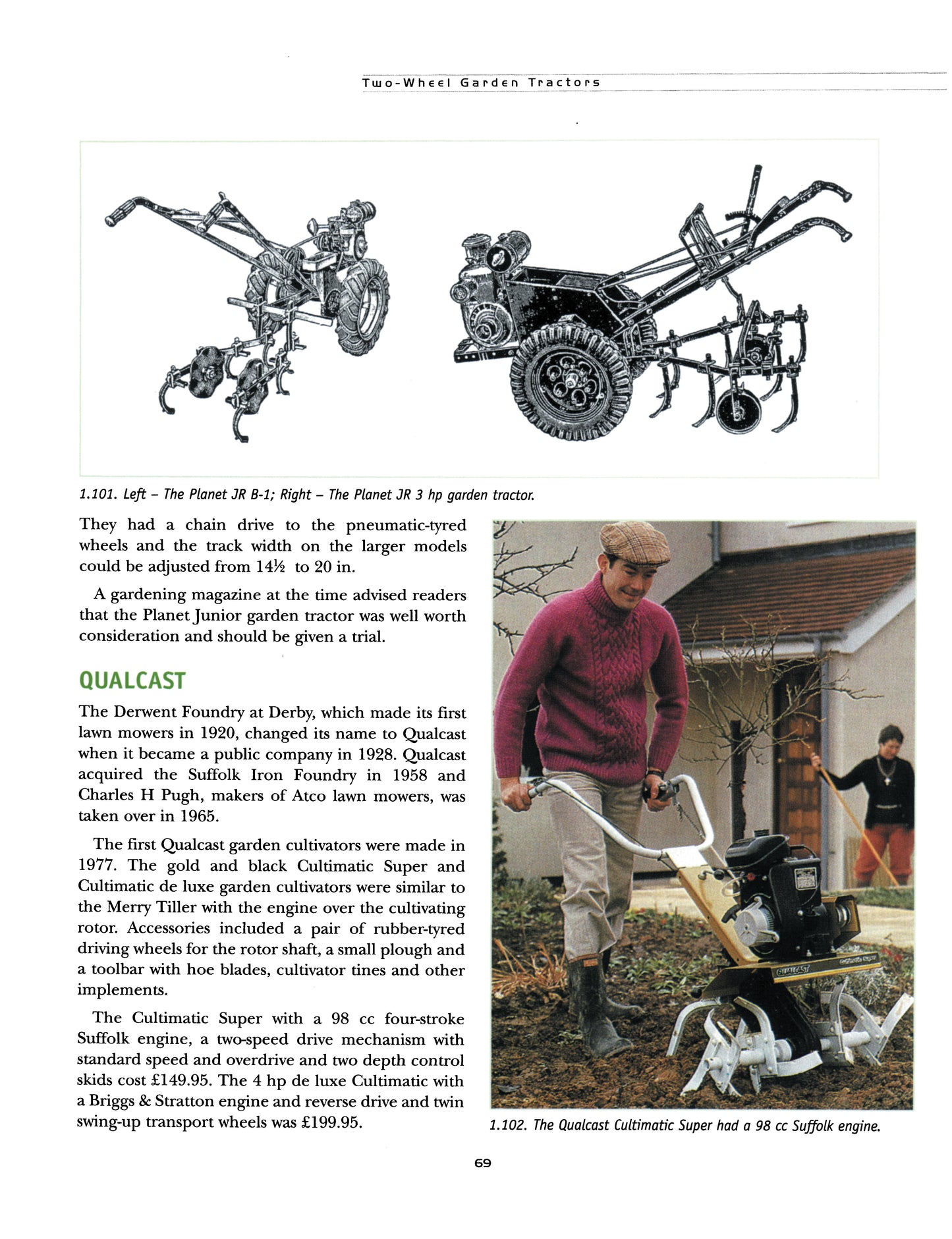 Seventy Years of Garden Machinery