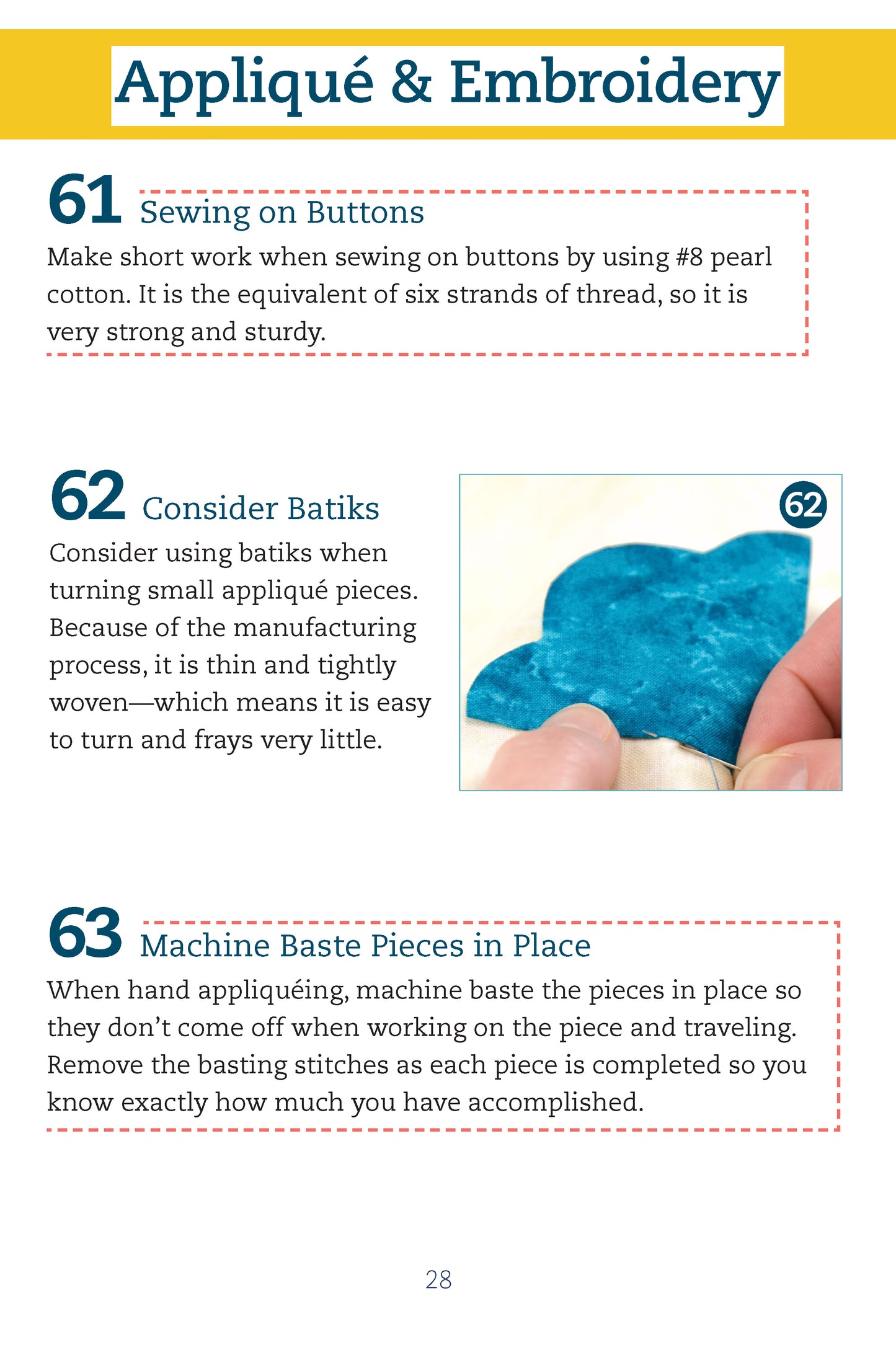 Pocket Guide to Quilting Tips & Tricks